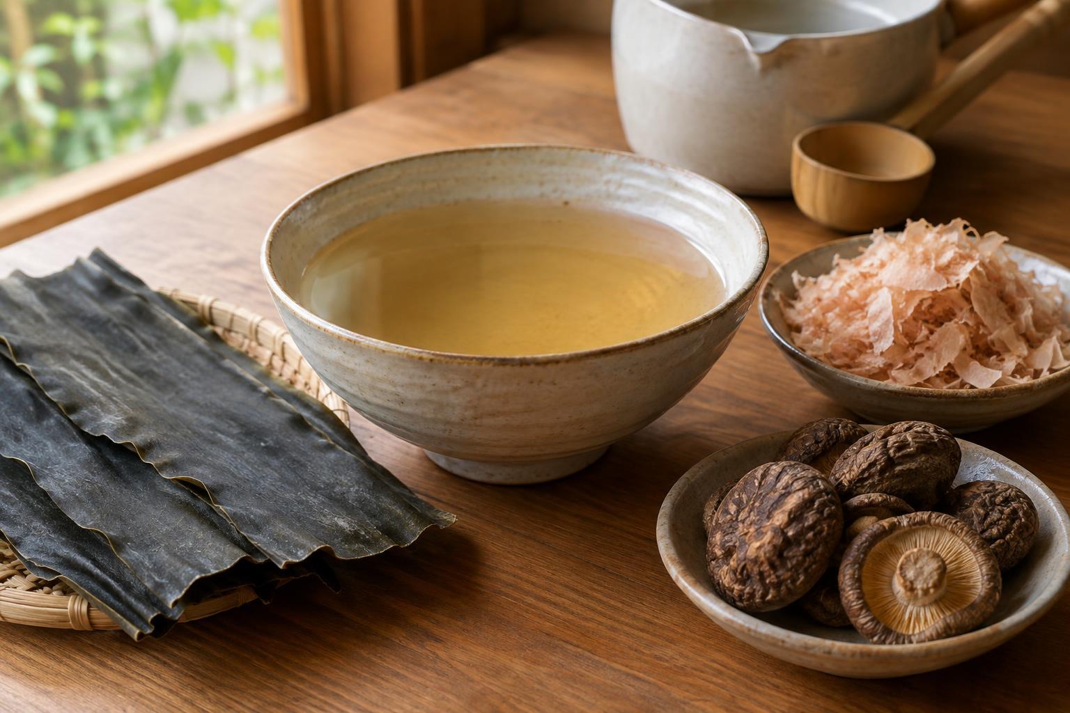 Dashi Explained: How Kombu, Bonito and Shiitake Stocks Shape Japanese Cooking
