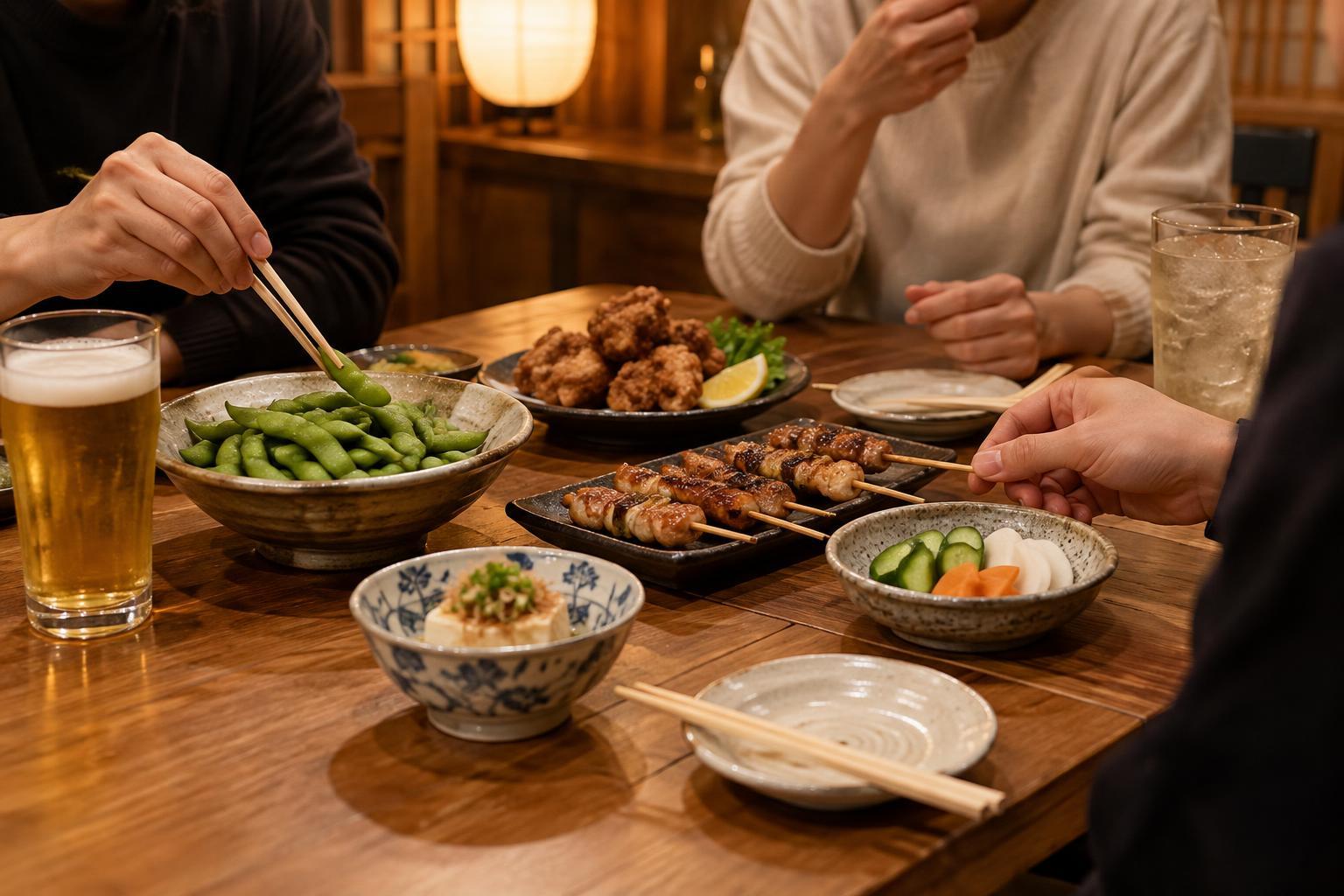 How to Order and Share Food at a Japanese Izakaya