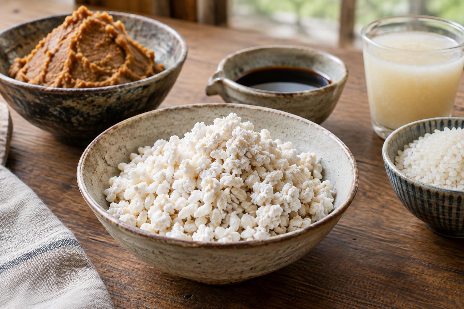 What Koji Does in Japanese Food Fermentation