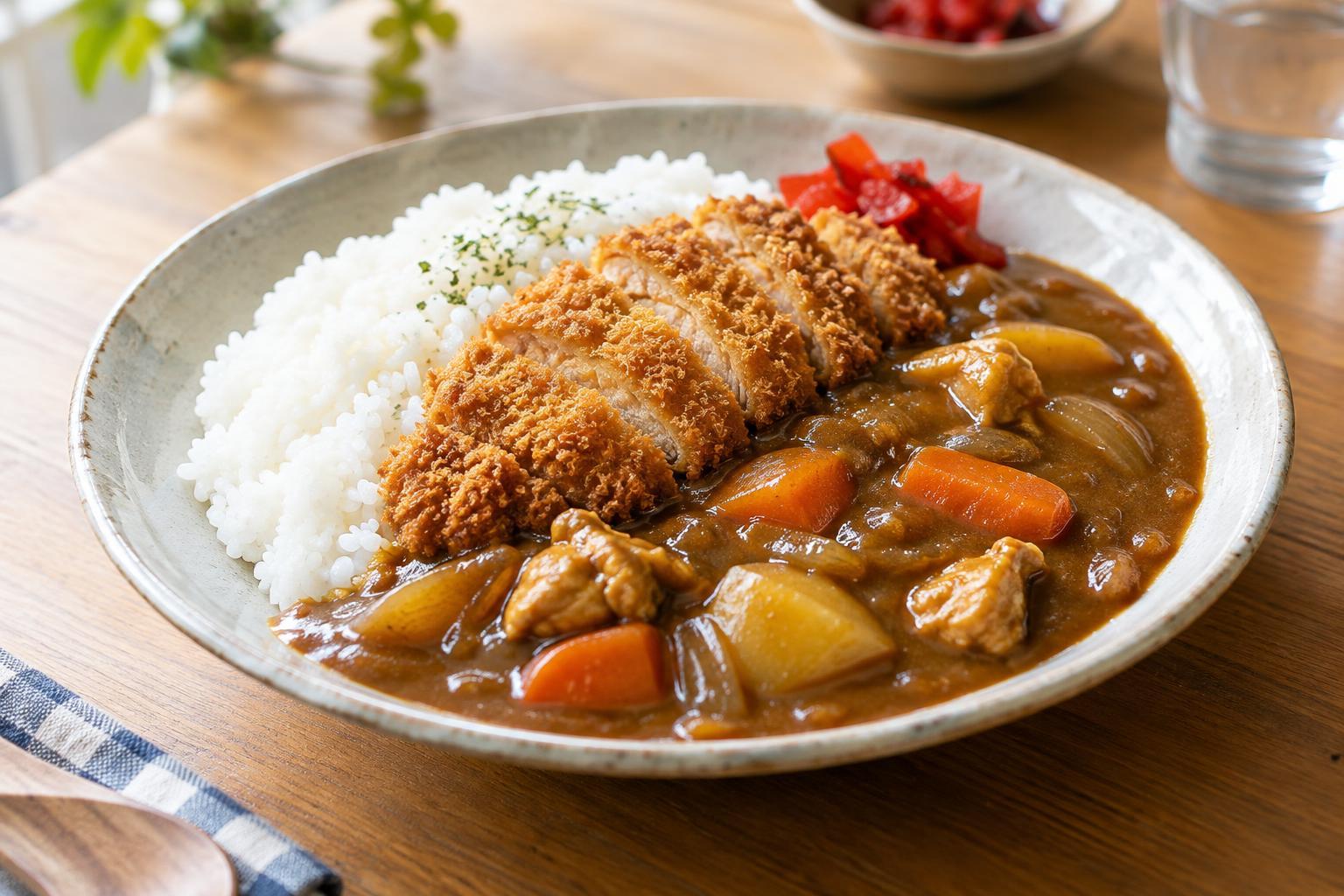 Japanese Curry Rice at Home: Roux Blocks, Rice and Toppings
