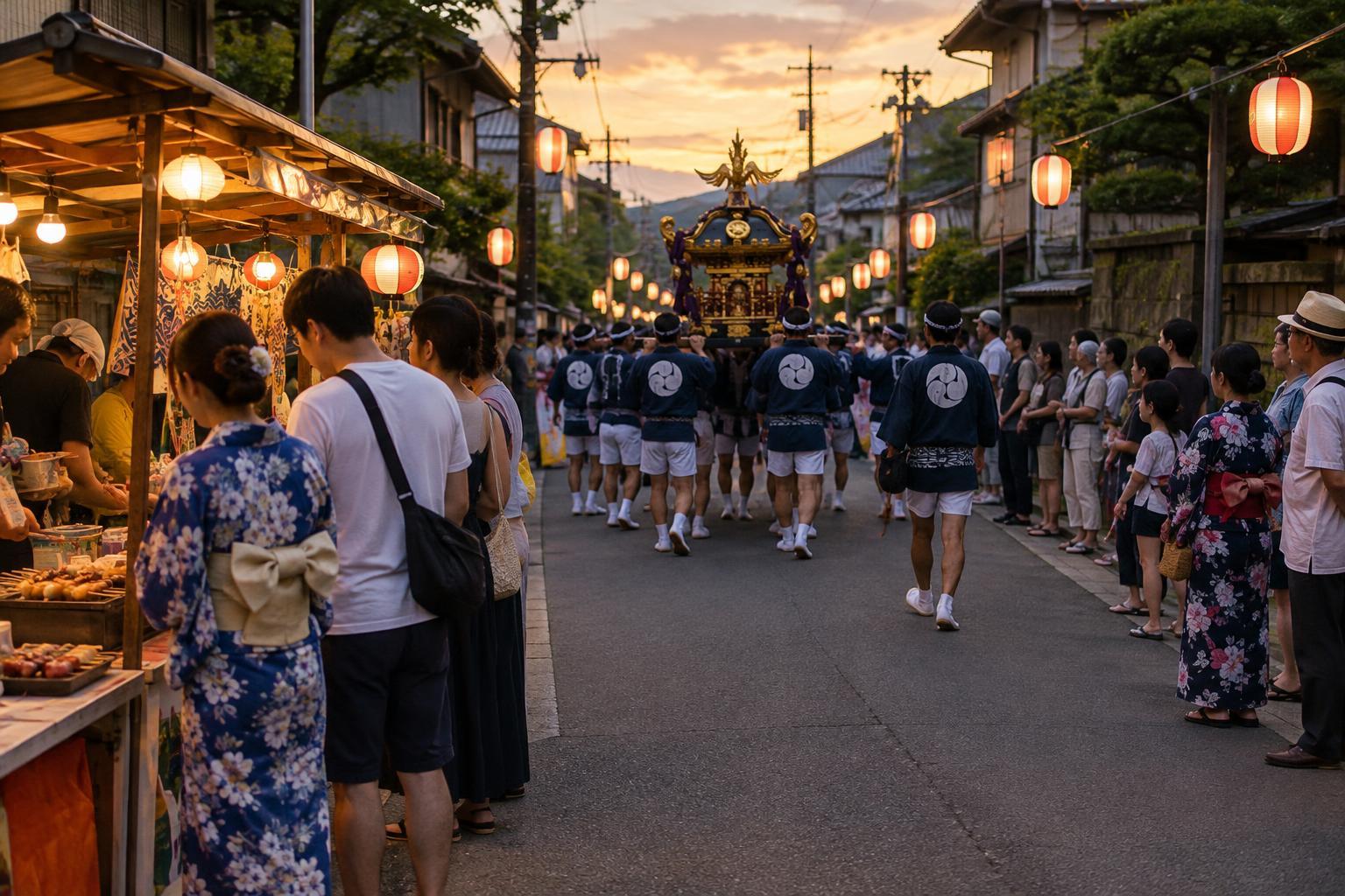 Visiting a Japanese Summer Matsuri: Stalls, Processions and Spectator Etiquette
