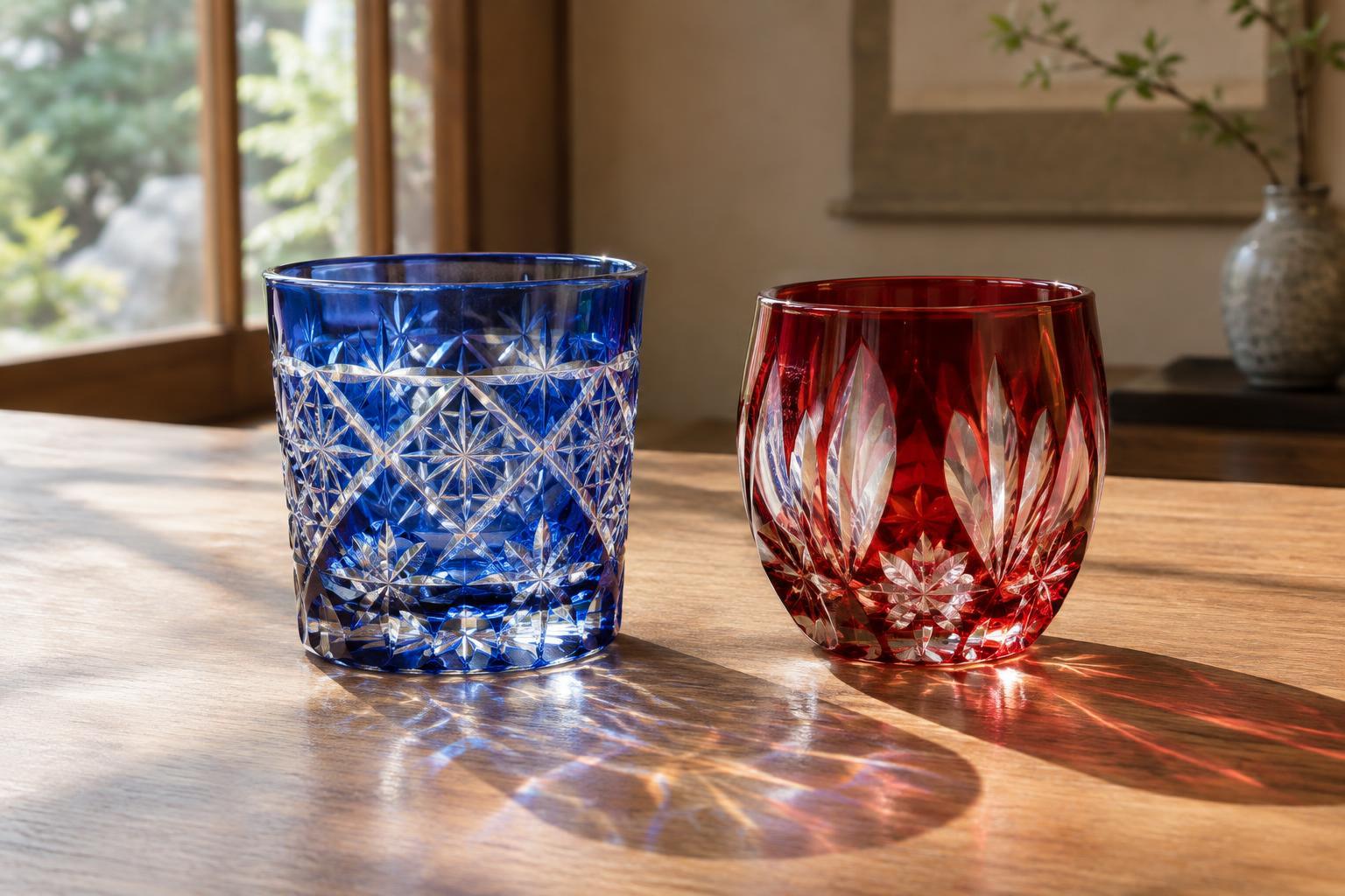 Edo Kiriko and Satsuma Kiriko: Two Ways of Seeing Cut Glass